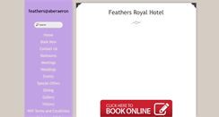 Desktop Screenshot of feathersroyal.co.uk
